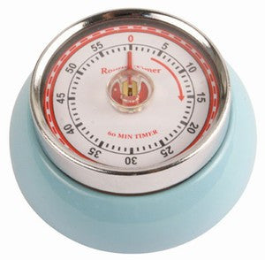 MAGNETIC KITCHEN TIMER - LIGHT BLUE